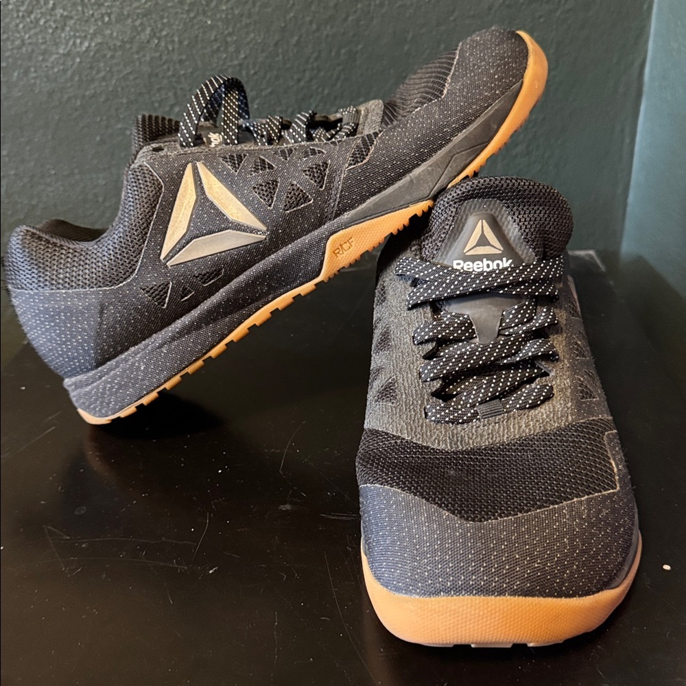 Reebok CrossFit Nano 6 black gum trainers